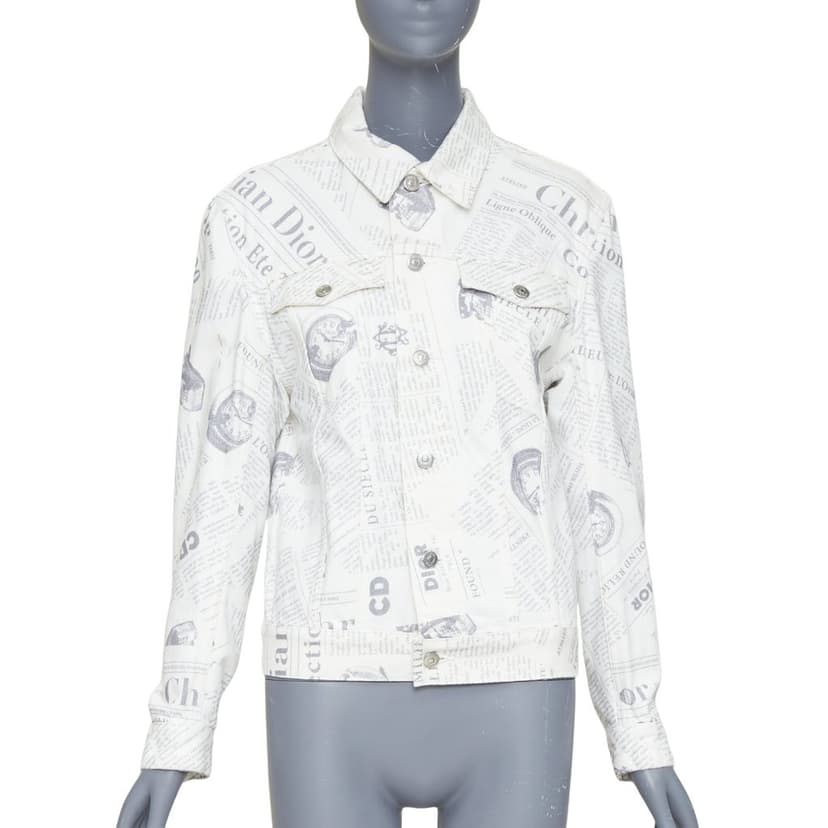 Dior White Denim Jacket