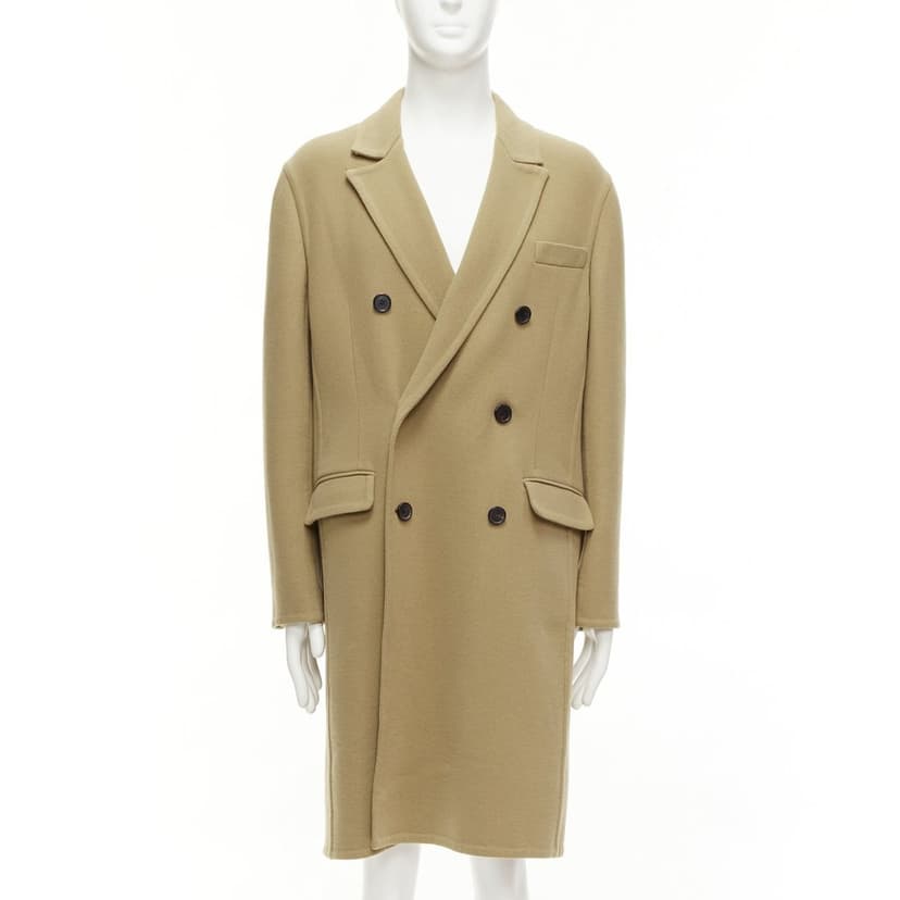 Loewe Brown Wool Coat