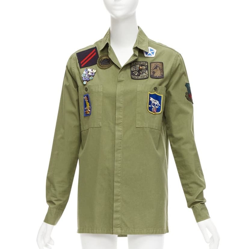 MR & MRS ITALY Military Safari Shirt