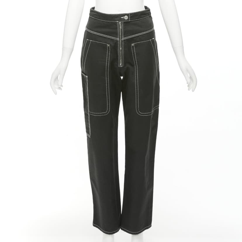 Isabel Marant Topstitch Carpenter Pants