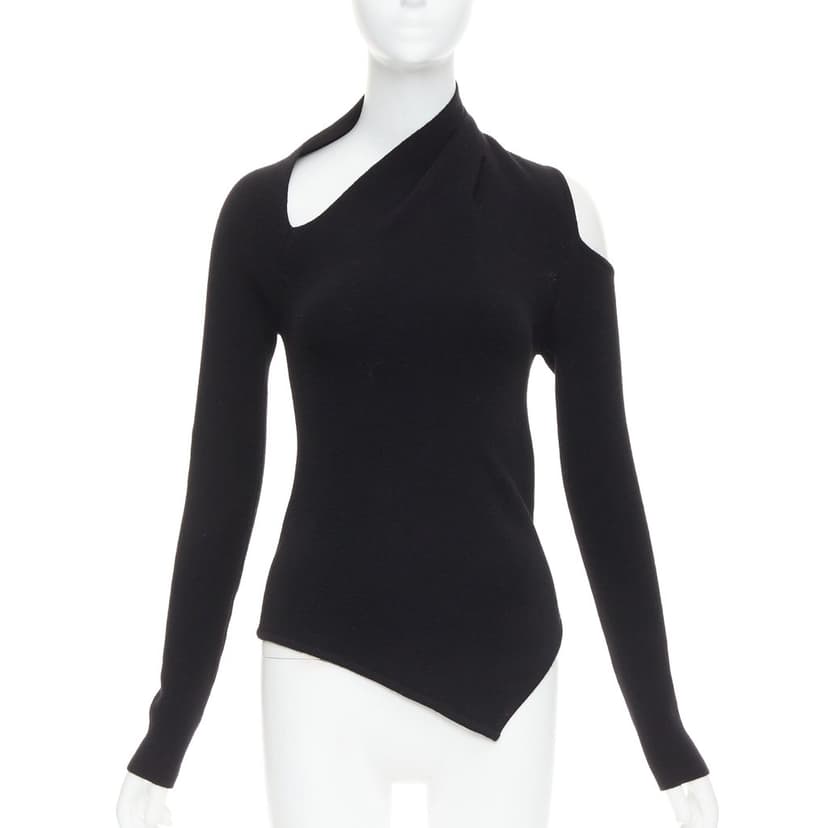 Monse Black Wool Knitwear