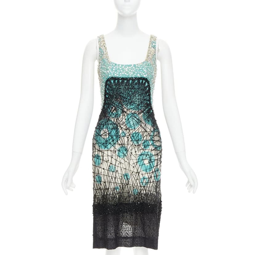 Carolina Herrera Ecru Silk Dress