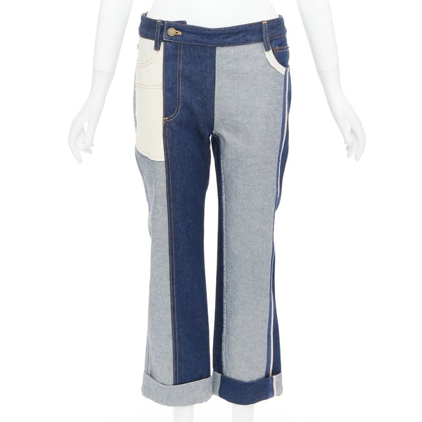 Monse Ecru Denim Jeans