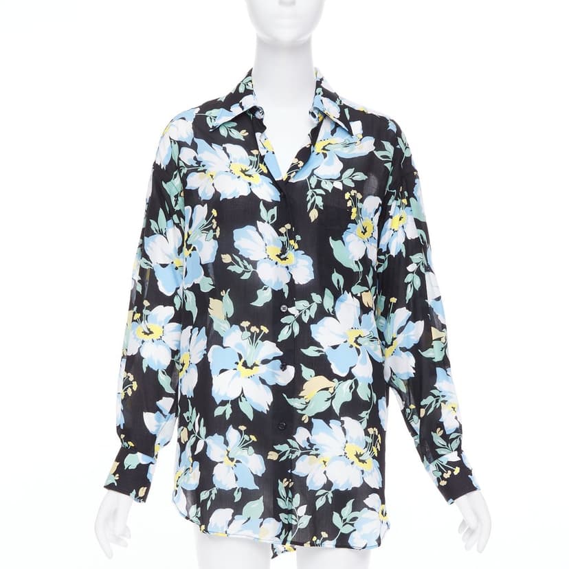 Tom Ford Blue Polyester Top