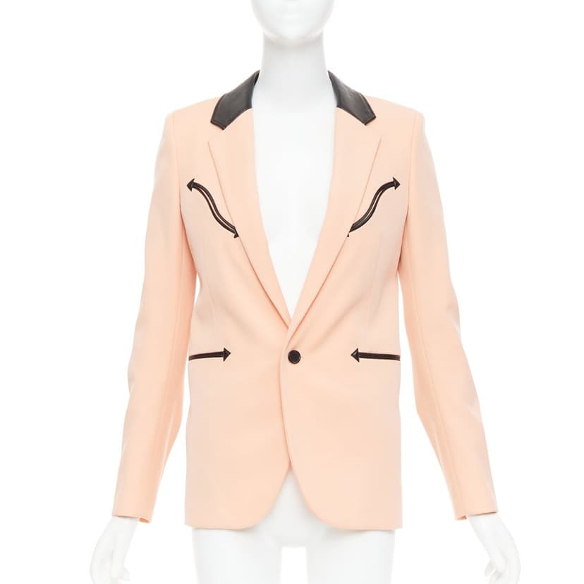Saint Laurent Pink Wool Jacket