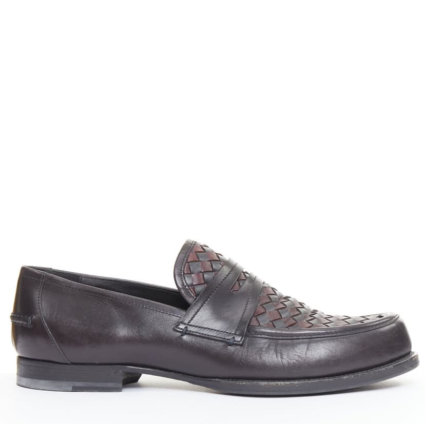 Bottega Veneta Black Leather Lace ups