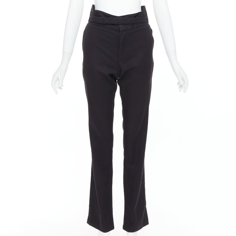Raf Simons Paperbag Wool Pants