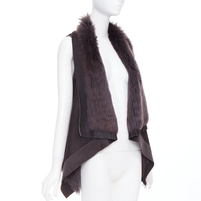 KARL DONOGHUE Brown Leather Jacket