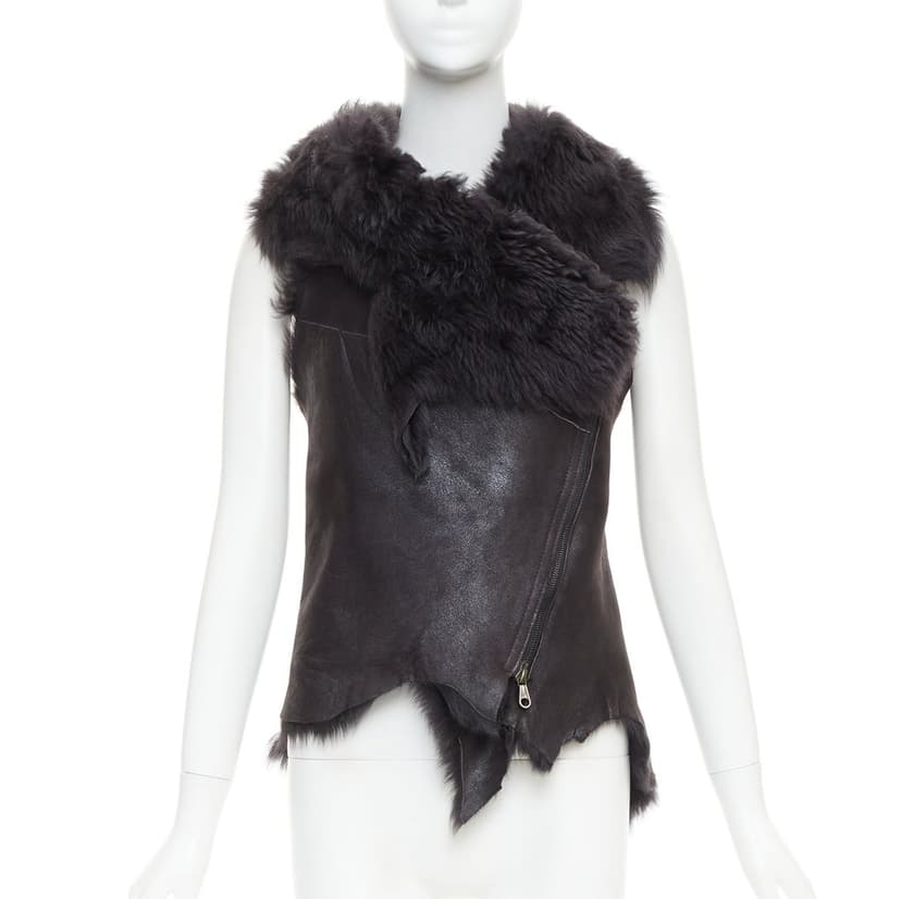 KARL DONOGHUE Black Leather Jacket