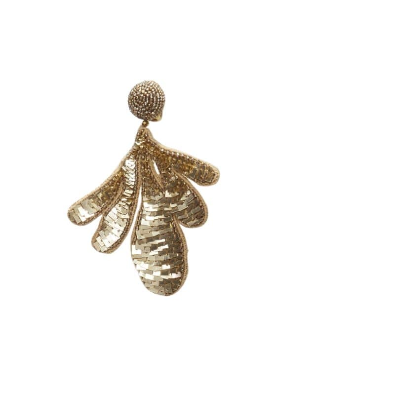 Oscar De La Renta Double Hoop Earrings