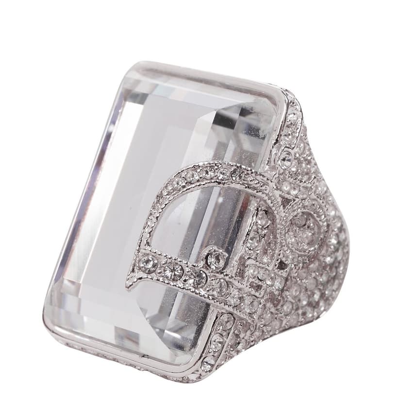 Dior Silver Metal Rings
