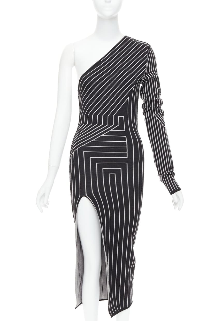 Rick Owens Grey Wool Dress