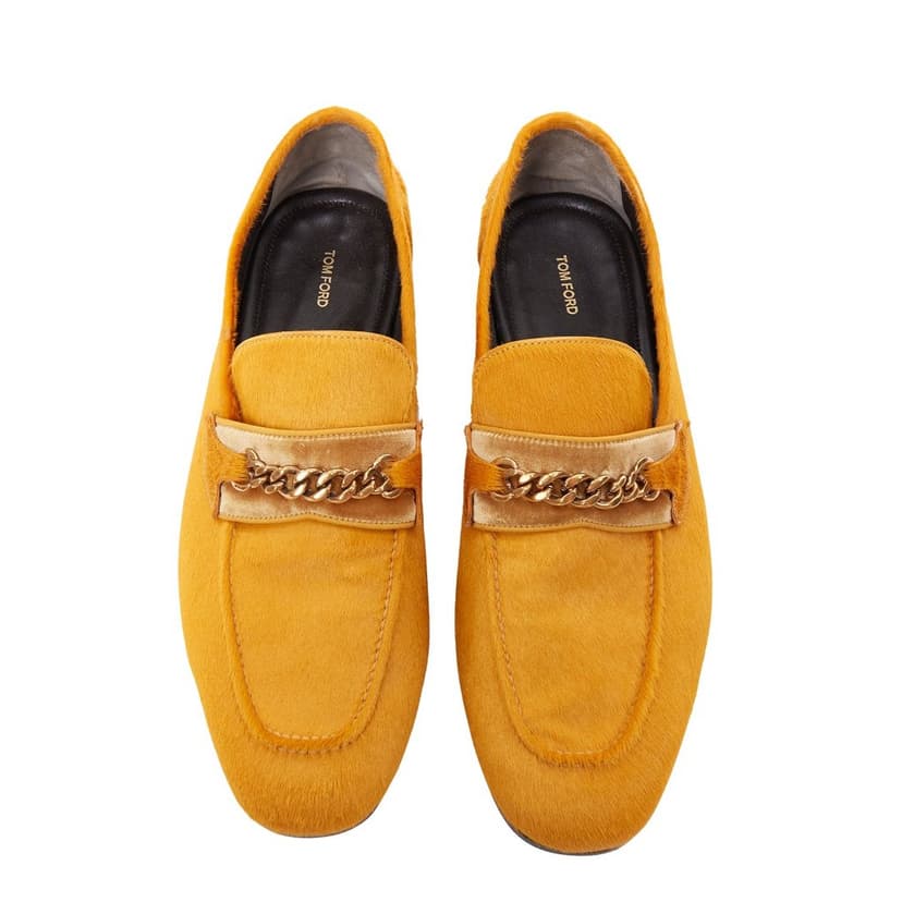 Tom Ford Yellow Polyester Lace ups