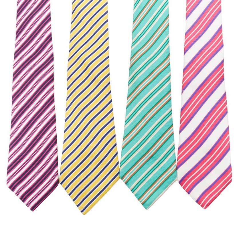 Kiton MultiColor Silk Ties
