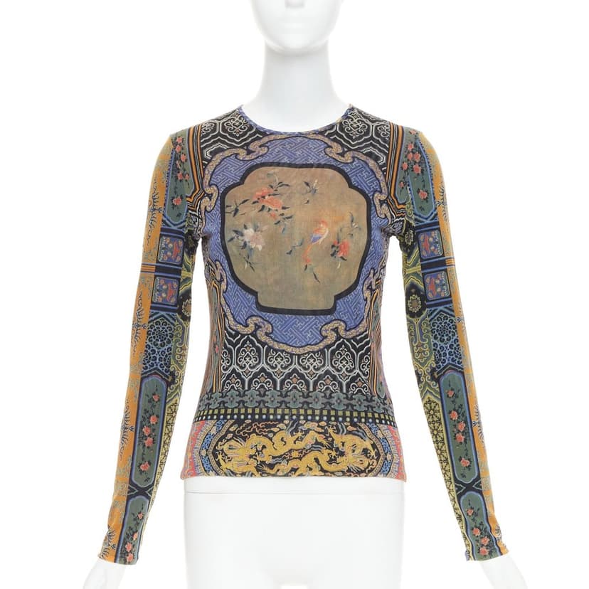 Vivienne Tam Khaki Top