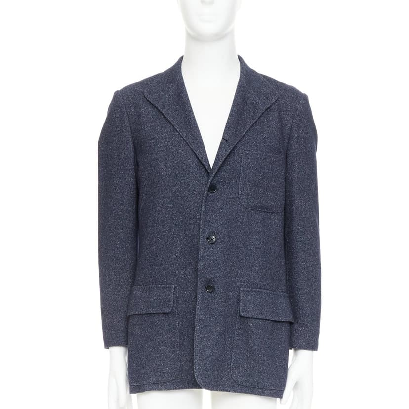 Loro Piana Navy Cashmere Jacket