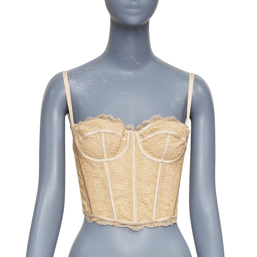 Gucci Beige Cotton Top