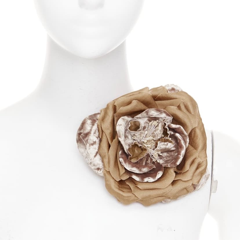 Saint Laurent Gold Pins & Brooch