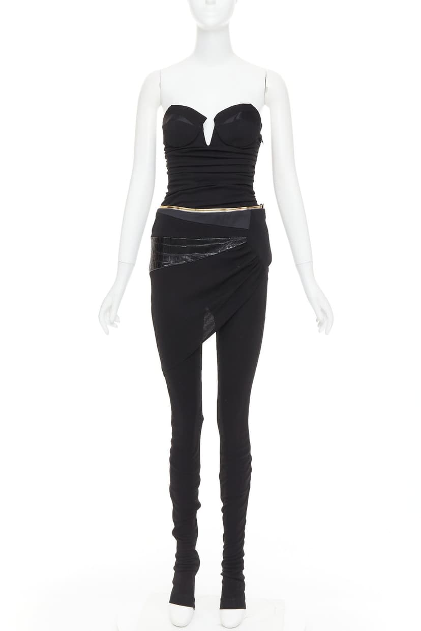 Alexandre Vauthier جمبسوت أسود