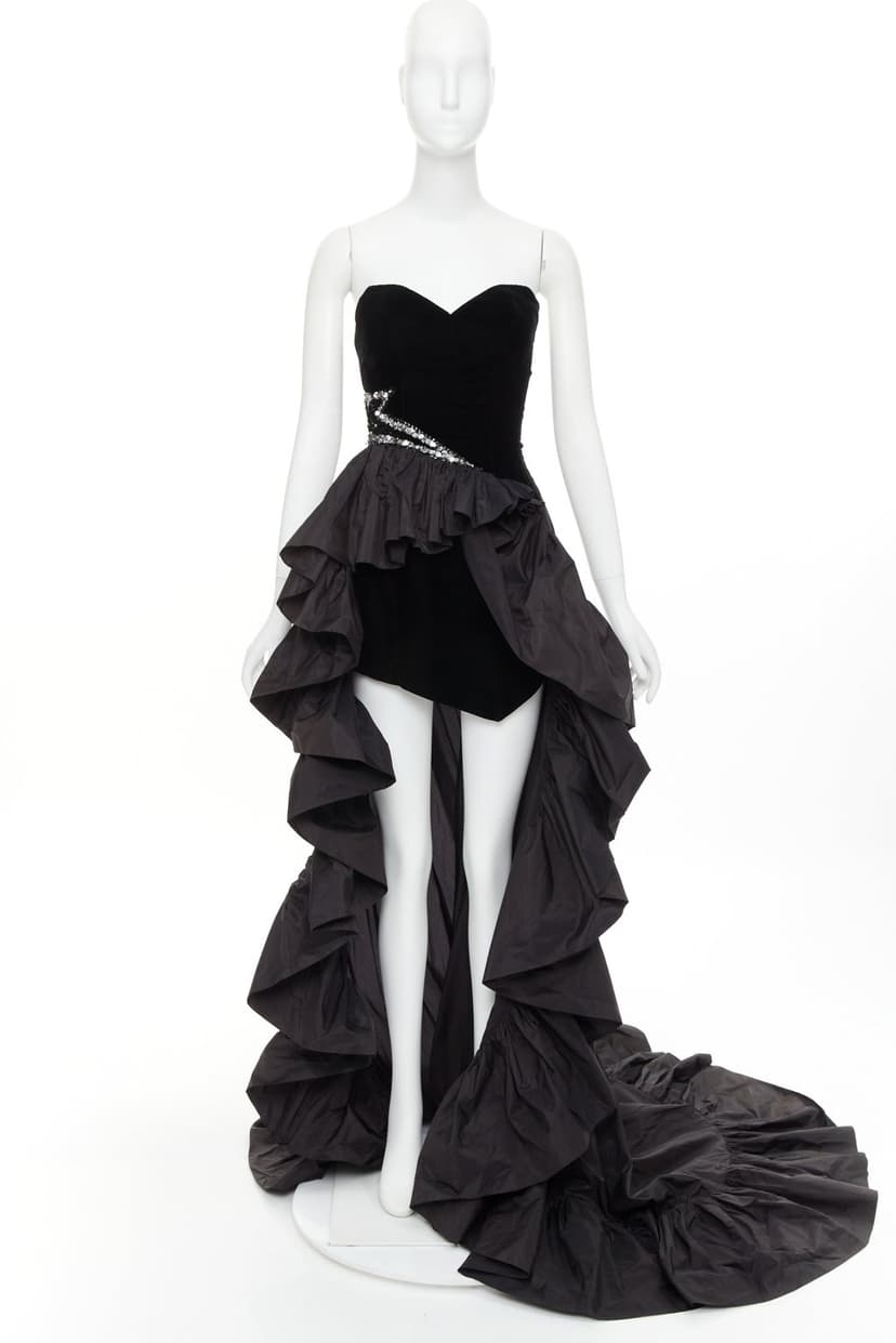 Alexandre Vauthier Black Dress