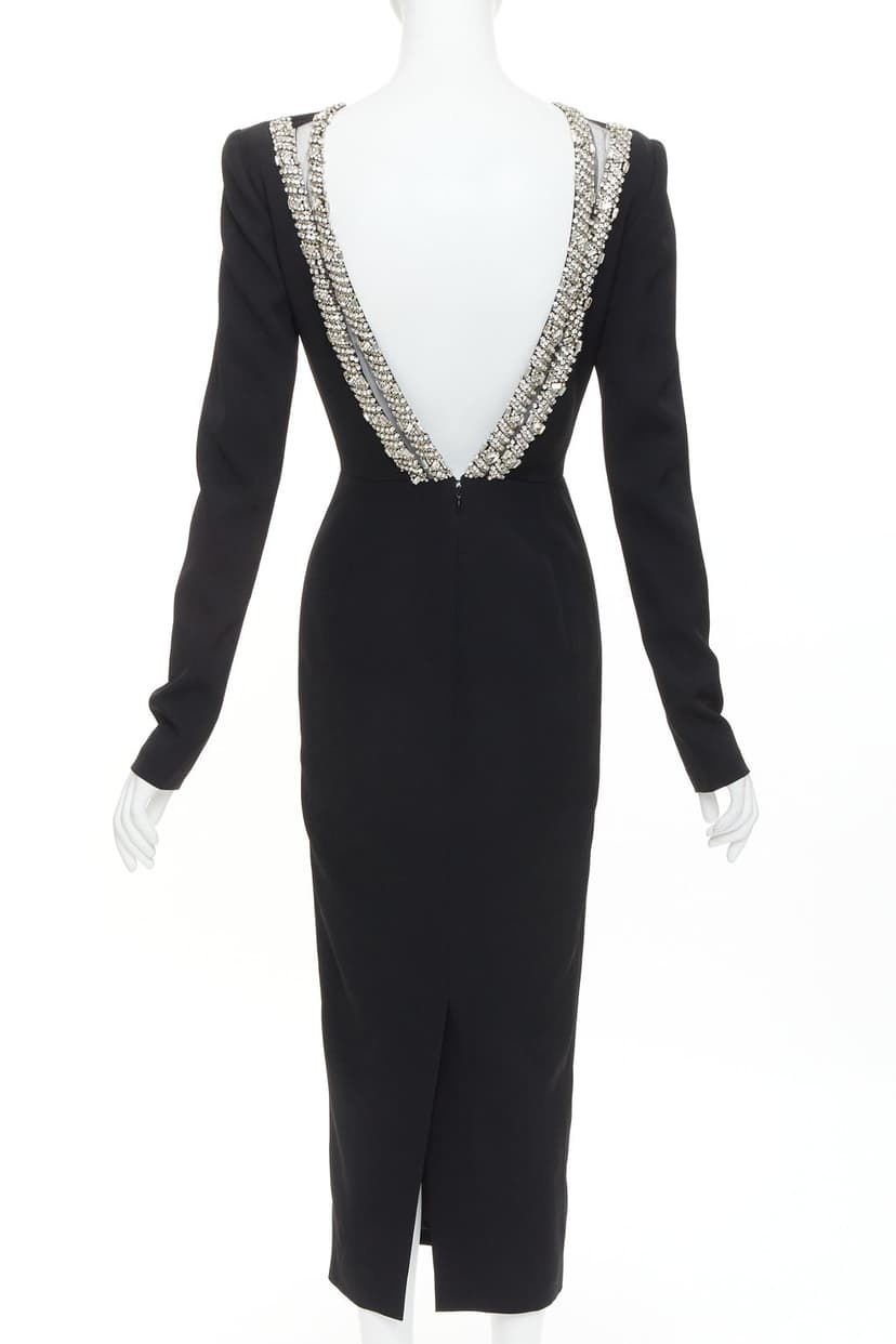 Alexandre Vauthier Black Dress