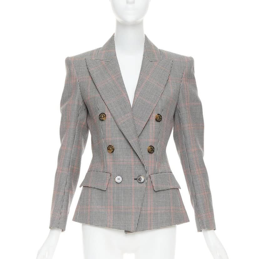 Alexandre Vauthier Grey Wool Jacket