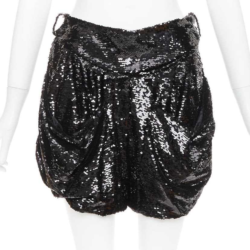 Alexandre Vauthier Black Shorts