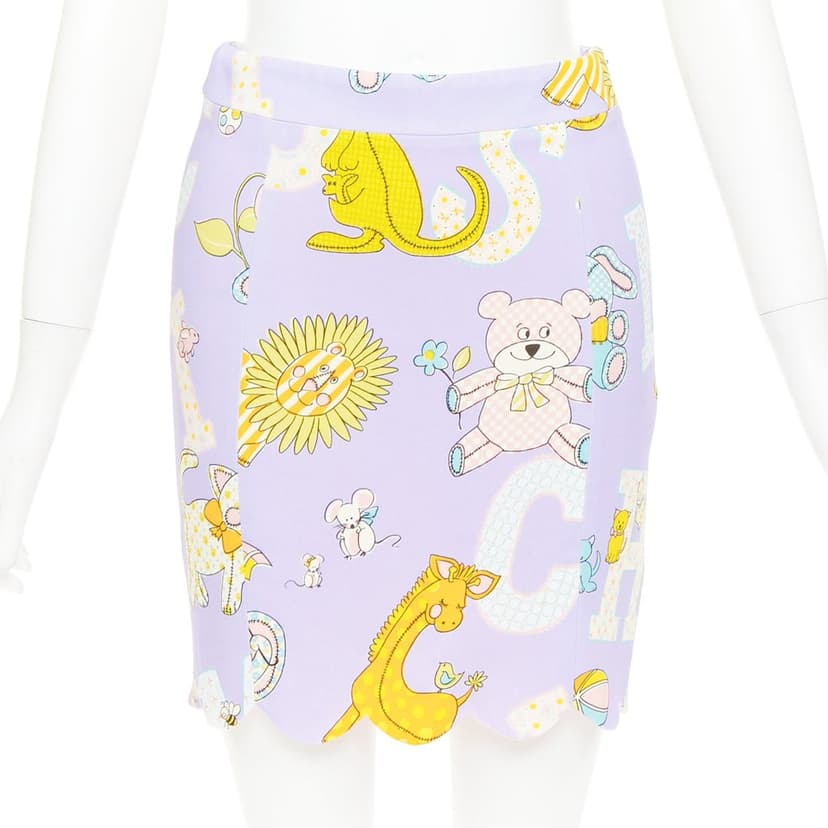 Moschino Purple Skirt
