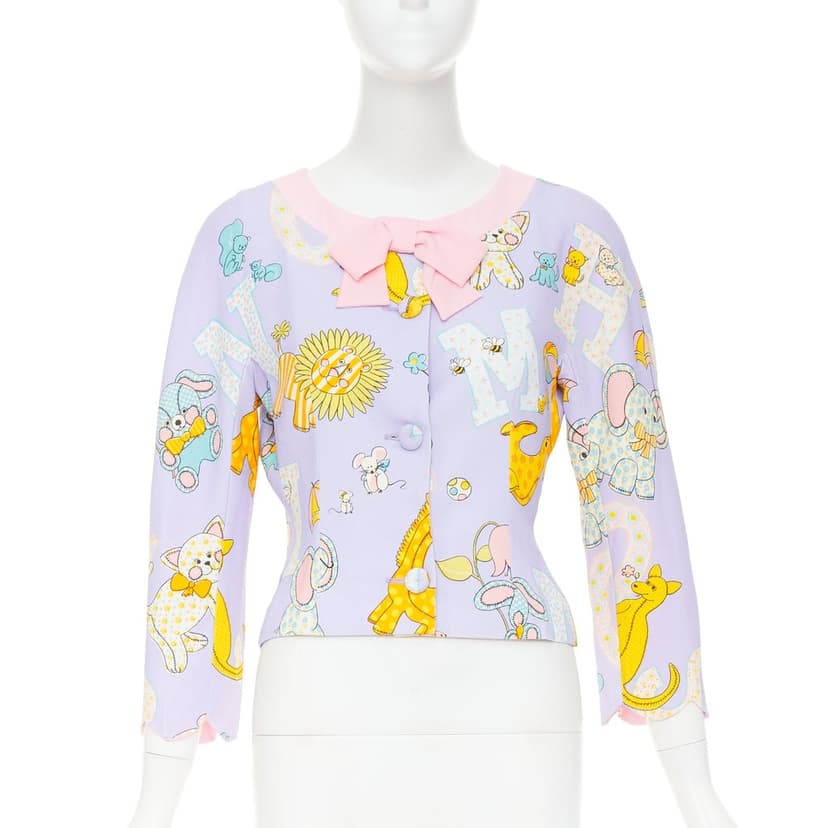 Moschino Purple Jacket