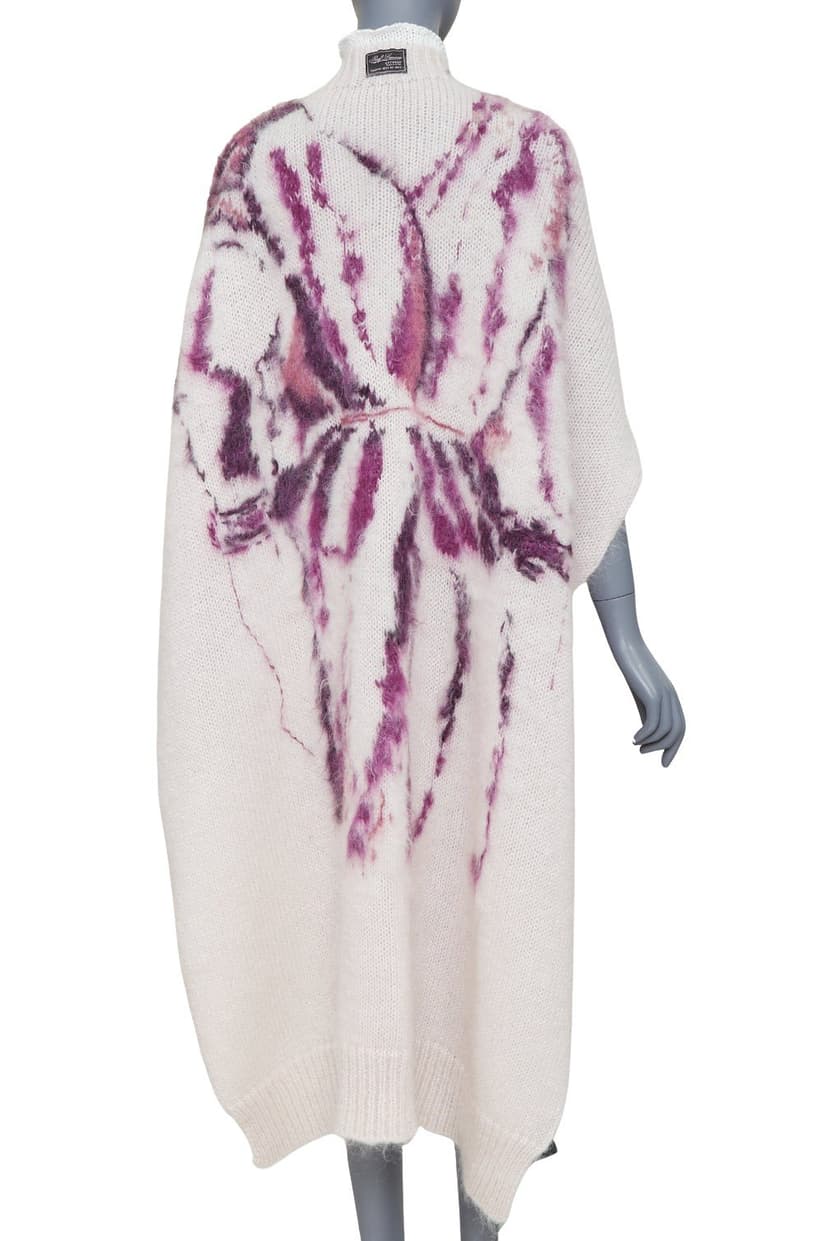 Raf Simons Hand Embroidered Painting Cape