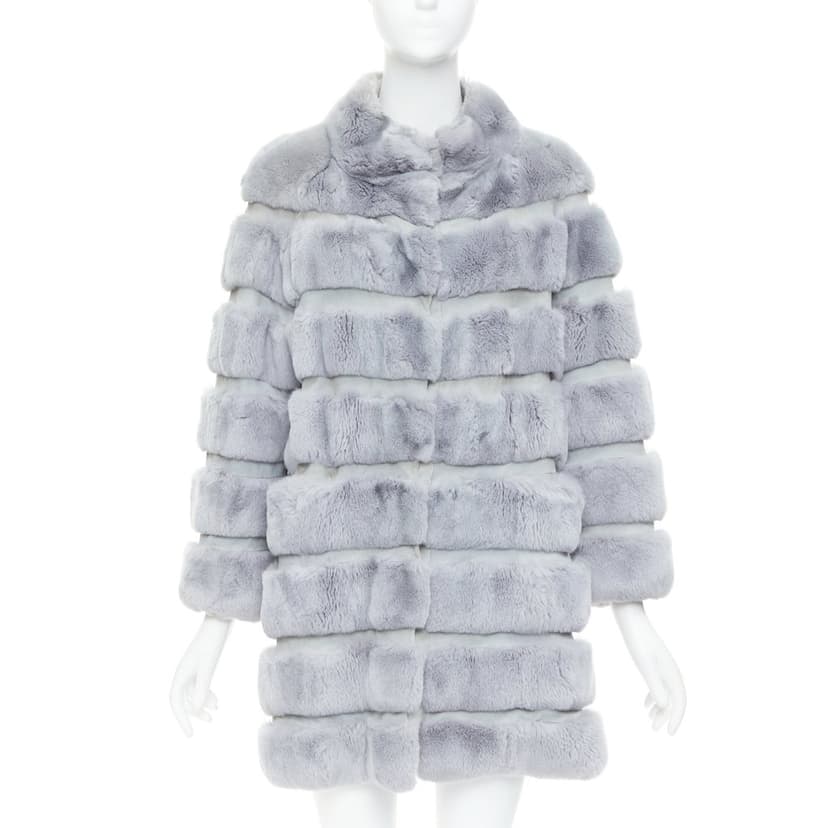 Unsigned Blue Fur Coat