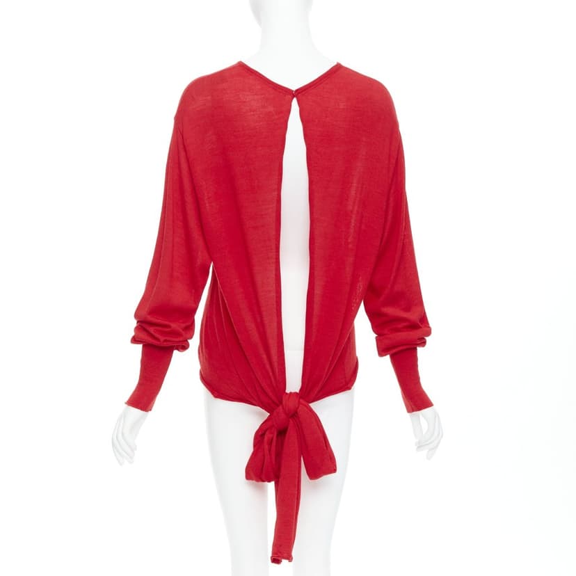 Estaban Cortezar Tie Back Sweater