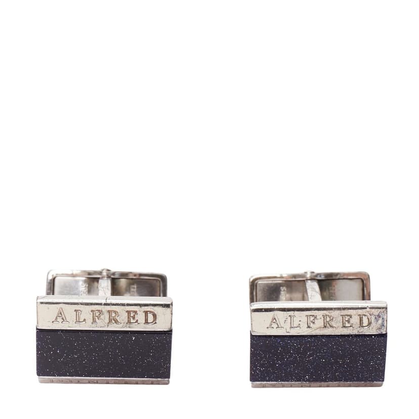 Alfred Dunhill Blue Glitter Cufflinks