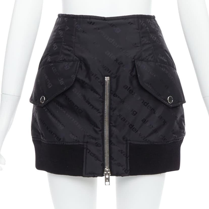 Alexander Wang تنورة قصيرة بومبر