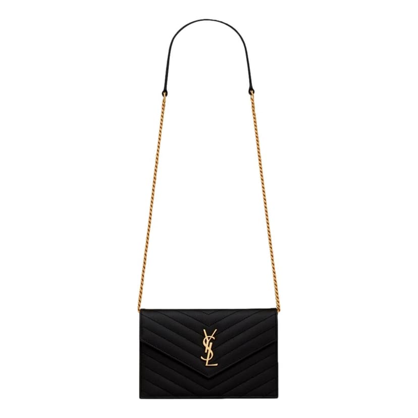 Saint Laurent Saint Laurent Cassandre Envelope Chain Crossbody Bag