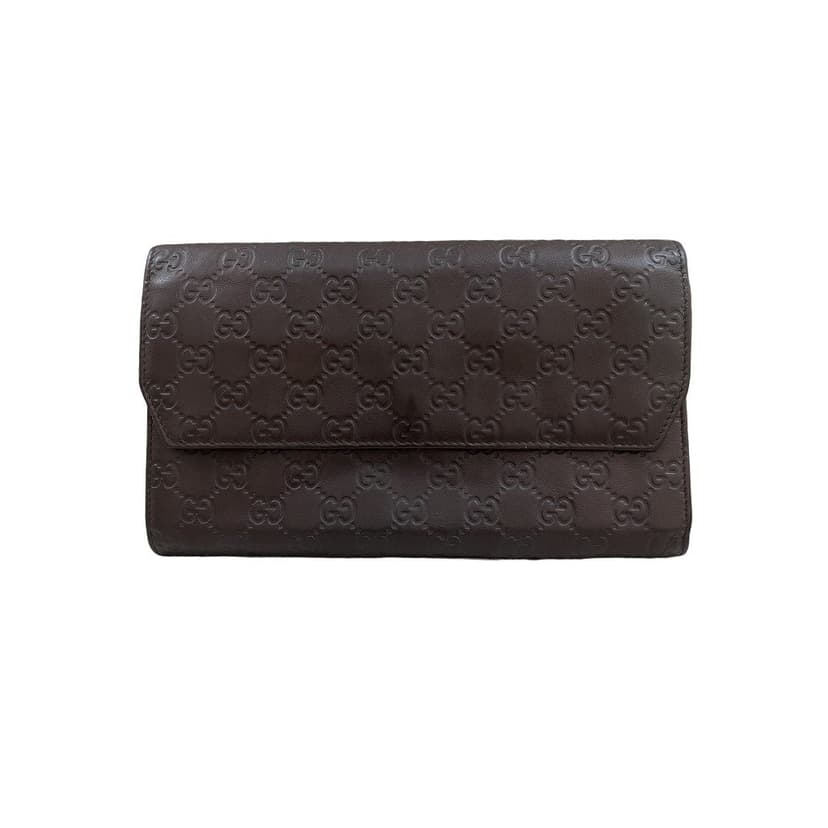 Gucci Guccissima Leather Clutch Bag