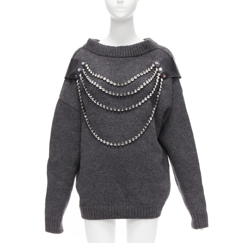 Christopher Kane فستان سترة حجر الراين