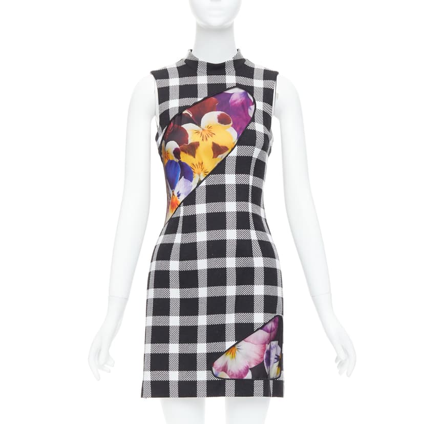 Christopher Kane فستان أوركيد منقوش