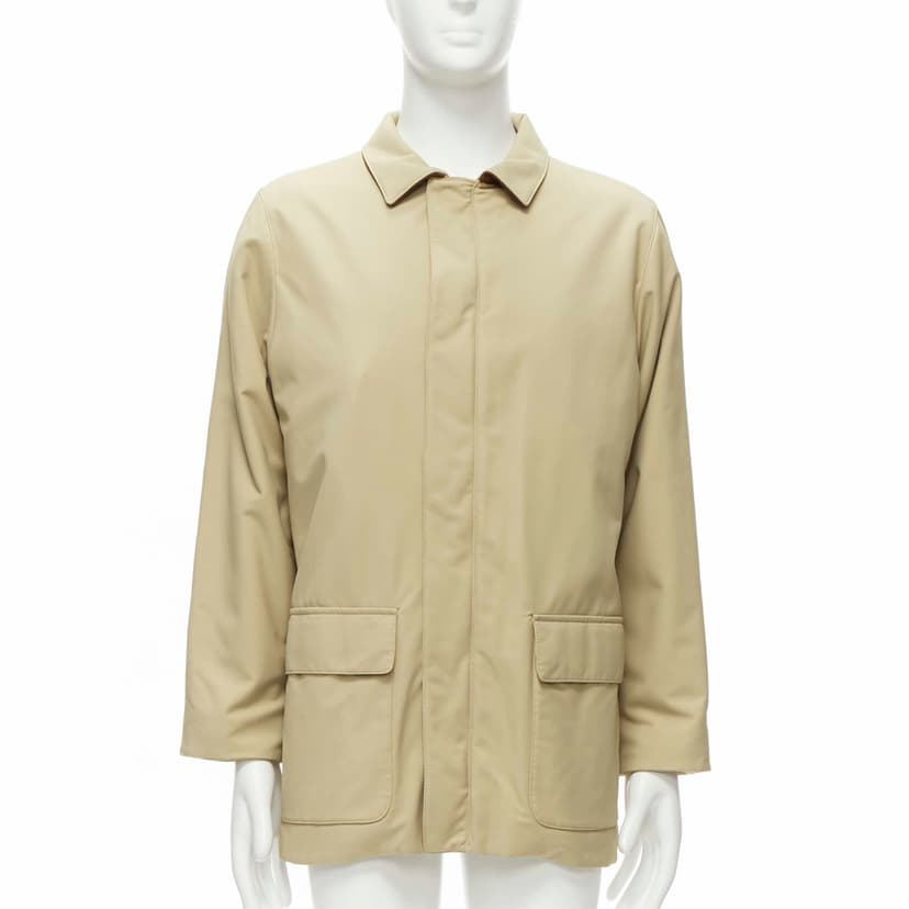 Loro Piana Beige Longline Coat