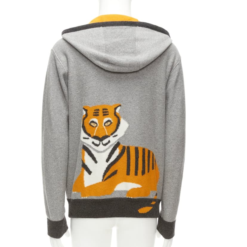 Loro Piana Tiger Print Hoodie