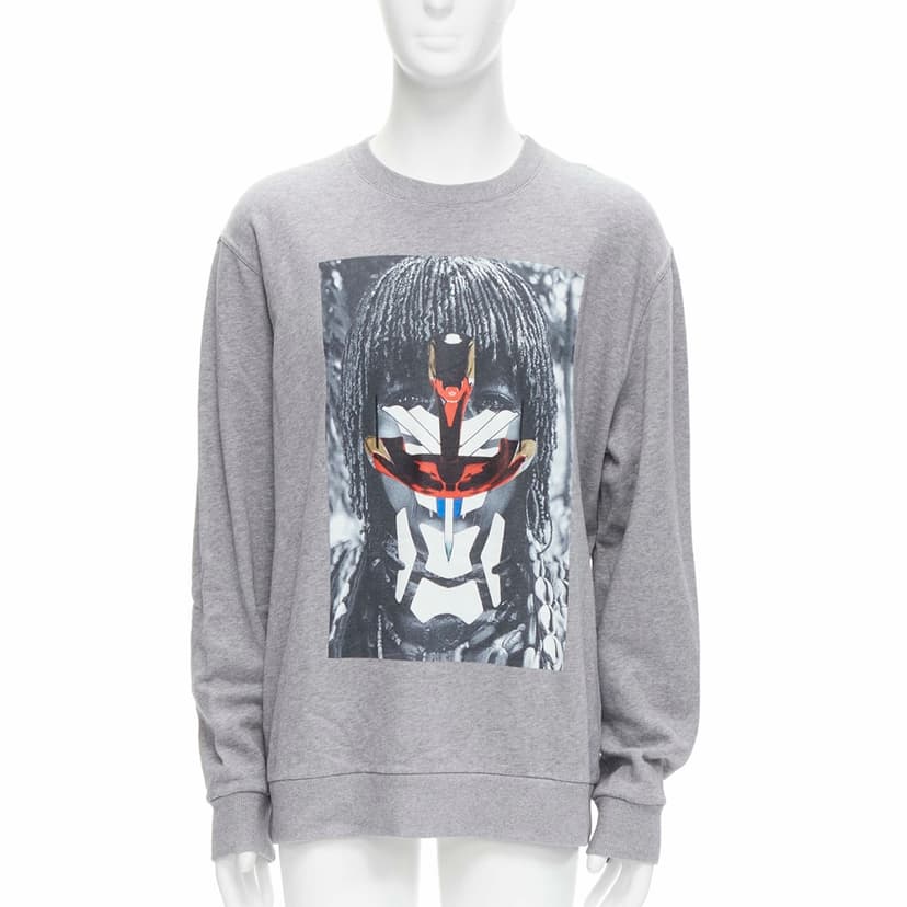 Givenchy سترة الجرافيك القبلية