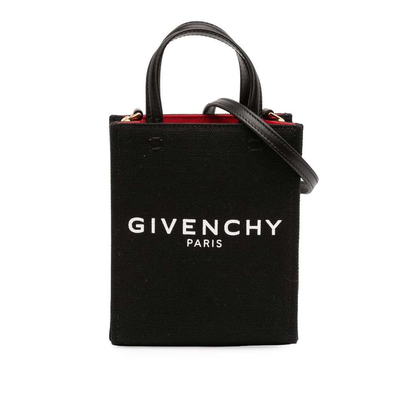 Givenchy حقيبة ميني كانفاس جي