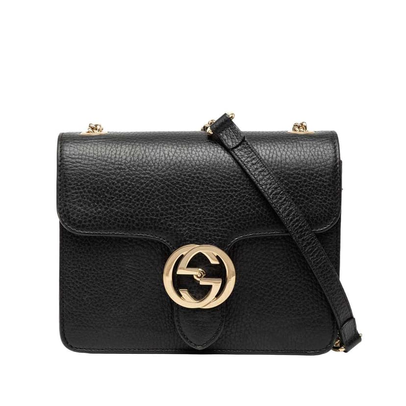 Gucci Small Dollar Calfskin Interlocking G Crossbody