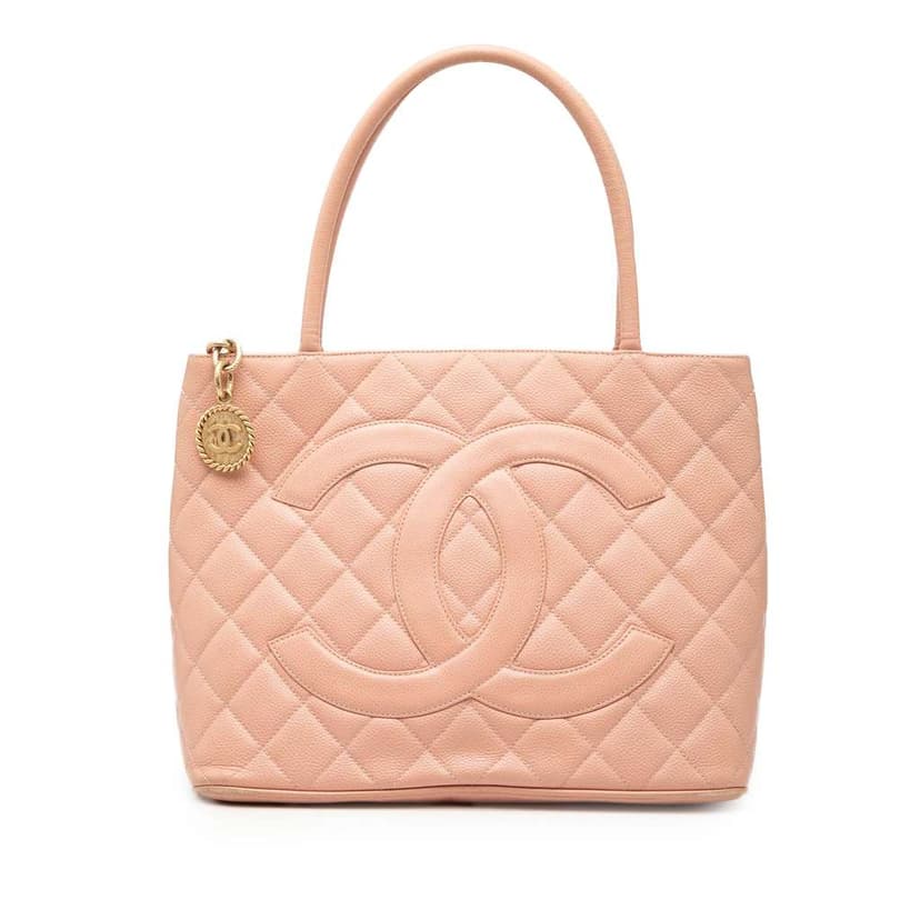 Chanel Caviar Medallion Tote