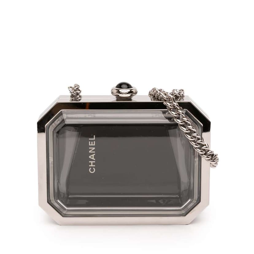 Chanel Metal Acrylic Premiere Minaudiere on Chain