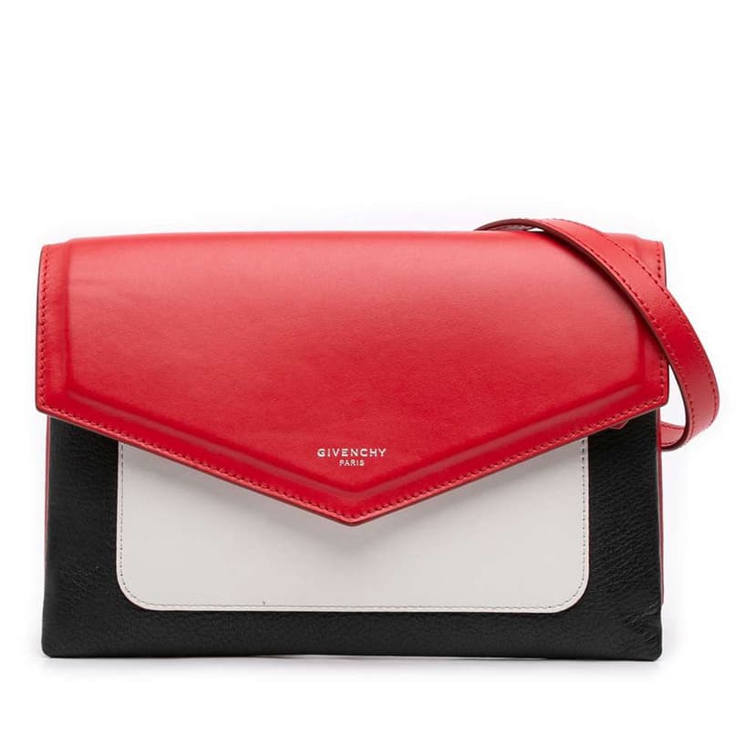 Givenchy Tricolor Leather Duetto Crossbody