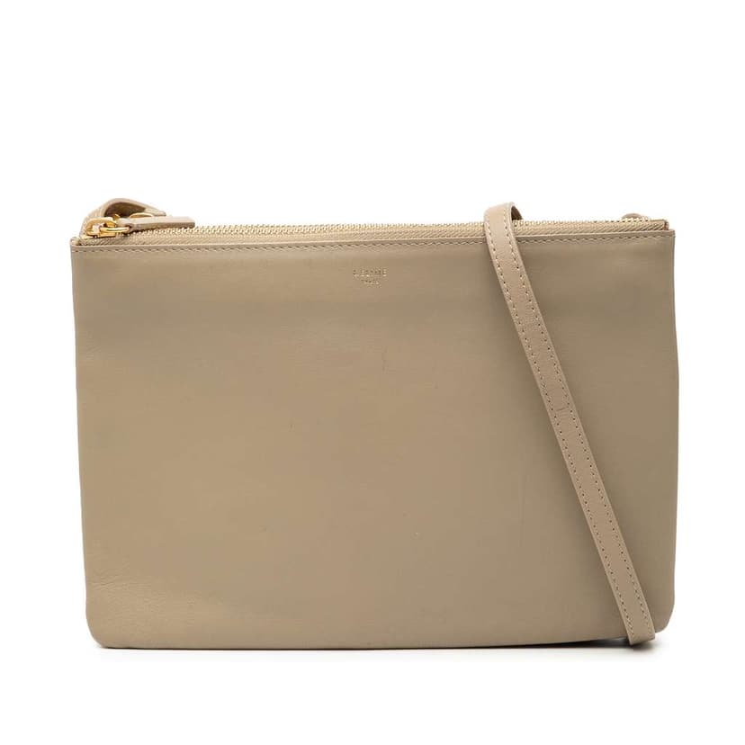 Celine Large Lambskin Trio Crossbody