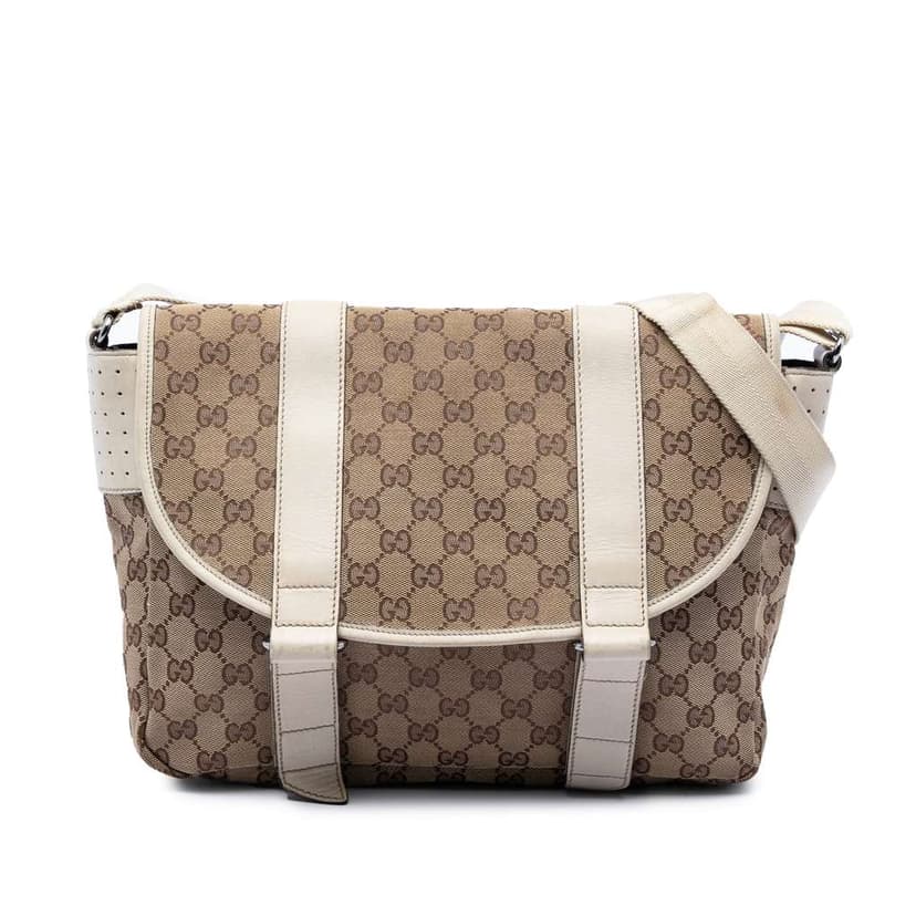Gucci GG Canvas Messenger Bag