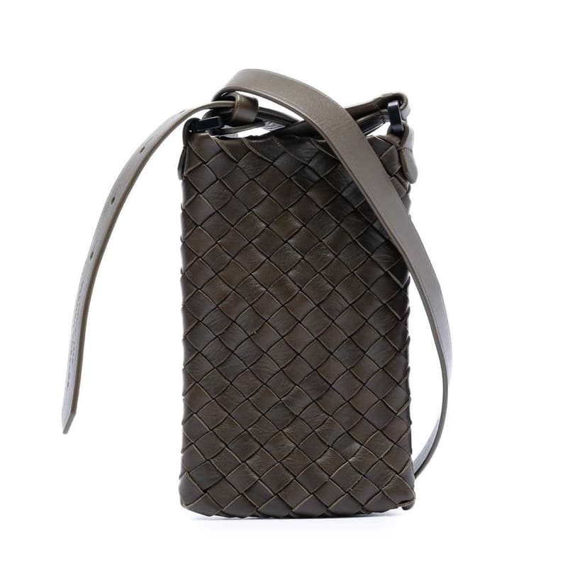 Bottega Veneta Nappa Intrecciato Phone Holder