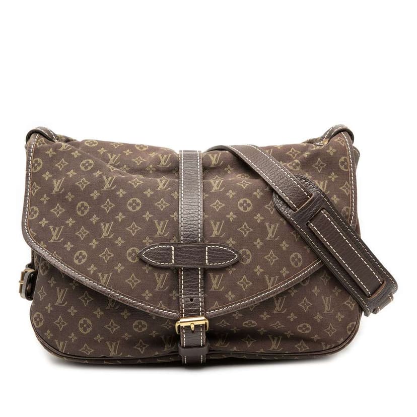 Louis Vuitton Monogram Mini Lin Saumur 30